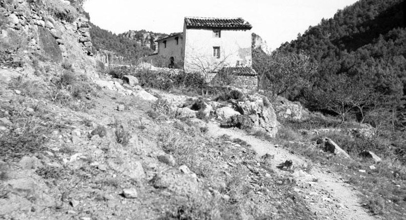 Mas d'en Candi entre 1945 i 1960