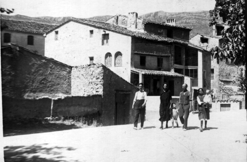 Carrer Comte de Rius (dècada 1920, aprox.)