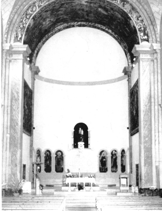 Restauració del presbiteri de l'Església de Sta. Maria (1985)