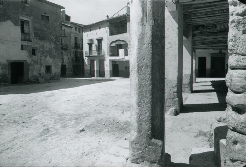 Plaça de la Vila, vista des del carrer de la Vileta (1934)