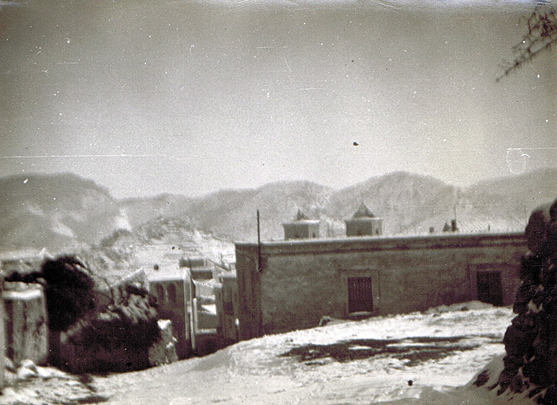 Carrer del Bassot i Rentadors (dècada 1960, aprox.)
