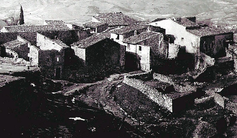 Siurana, entrada al poble (1934)